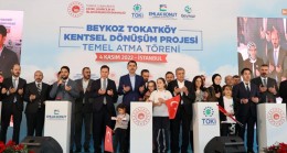 Beykoz’da Tarihi Toplu Konut Projesinin Temelini Bakan Kurum Attı!…