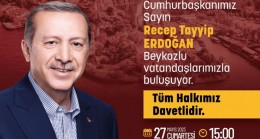 Cumhurbaşkanı Erdoğan Beykozlularla Buluşuyor!…