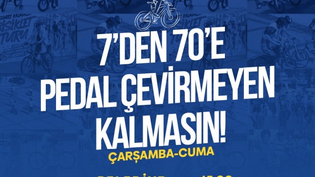 Beykoz’da 7’den 70’e Pedal Çevirmeyen Kalmayacak