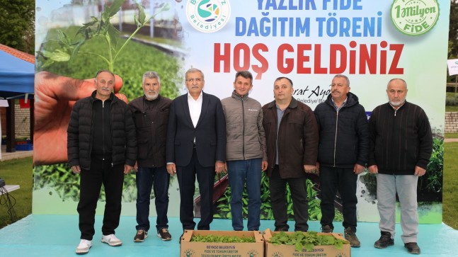 Beykoz’da Her Yıl 1 Milyon Fide Desteği!…