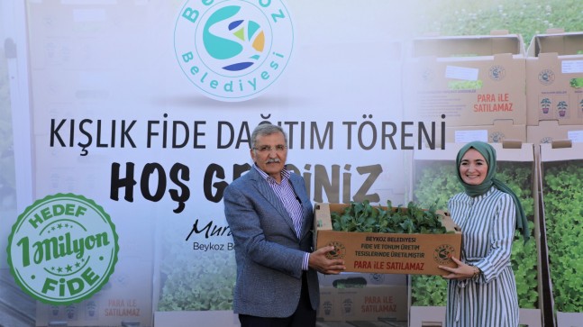 Beykozlu Çiftçiye 400 Bin Kışlık Fide Desteği!…