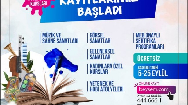 BEYSEM’de Yeni Dönem Kayıtları Başladı!…