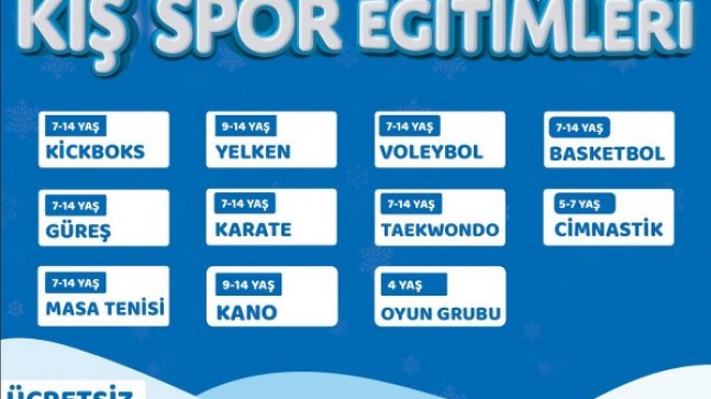 Beykoz’da 11 Branşta “Kış Spor Eğitimleri” Başlıyor!…