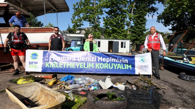 BEYKOZ’DA TEMİZ ÇEVRE İÇİN ‘DENİZ ATIĞI’ SERGİSİ AÇILDI