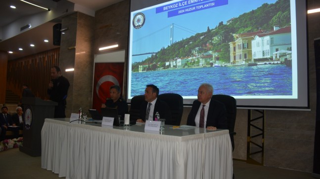 Beykoz Emniyetten 2024 Huzur Toplantısı